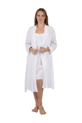 100% Cotton Embroidered Robe 100% Cotton Embroidered Robe