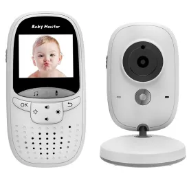 2.4 Wireless Baby Monitor with LCD Night Vision & Two-Way Talk | Grey