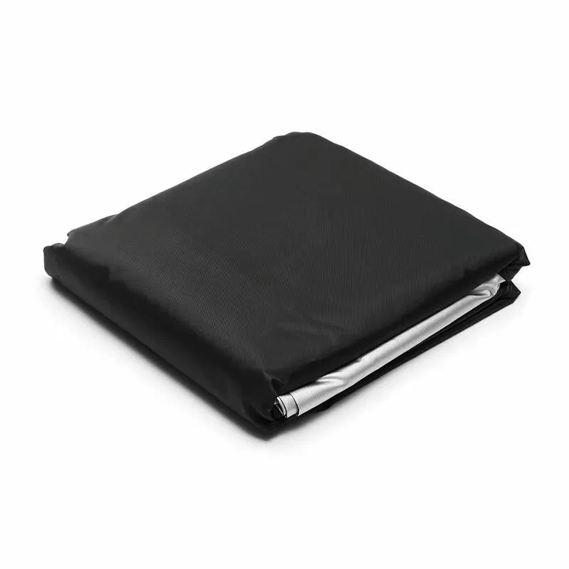 240x240x85cm Waterproof Dustproof Cover for Bathtub | Pool Table & Chair | Protects from Falling Leaves | Silver
