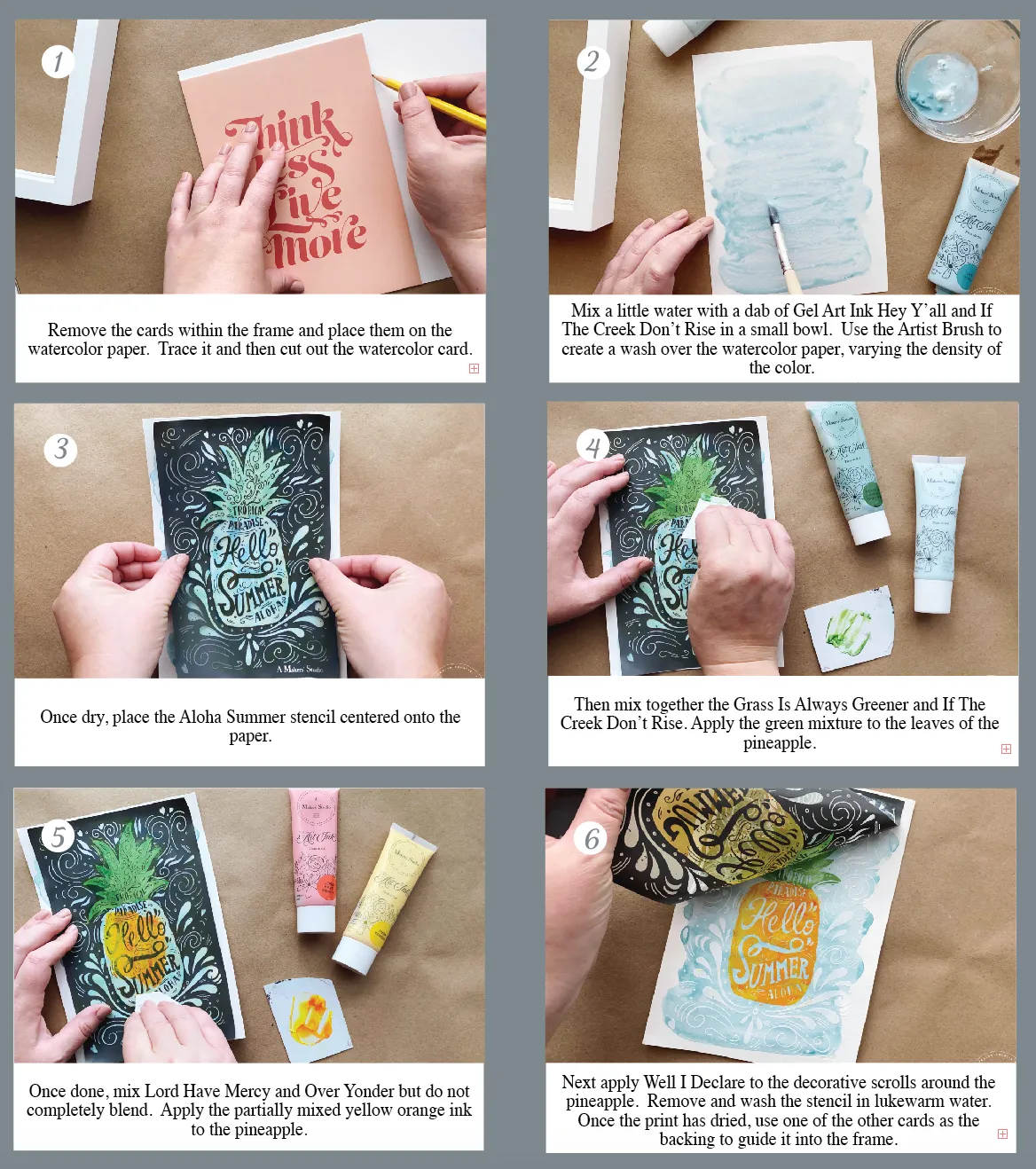 Aloha Summer Print Project