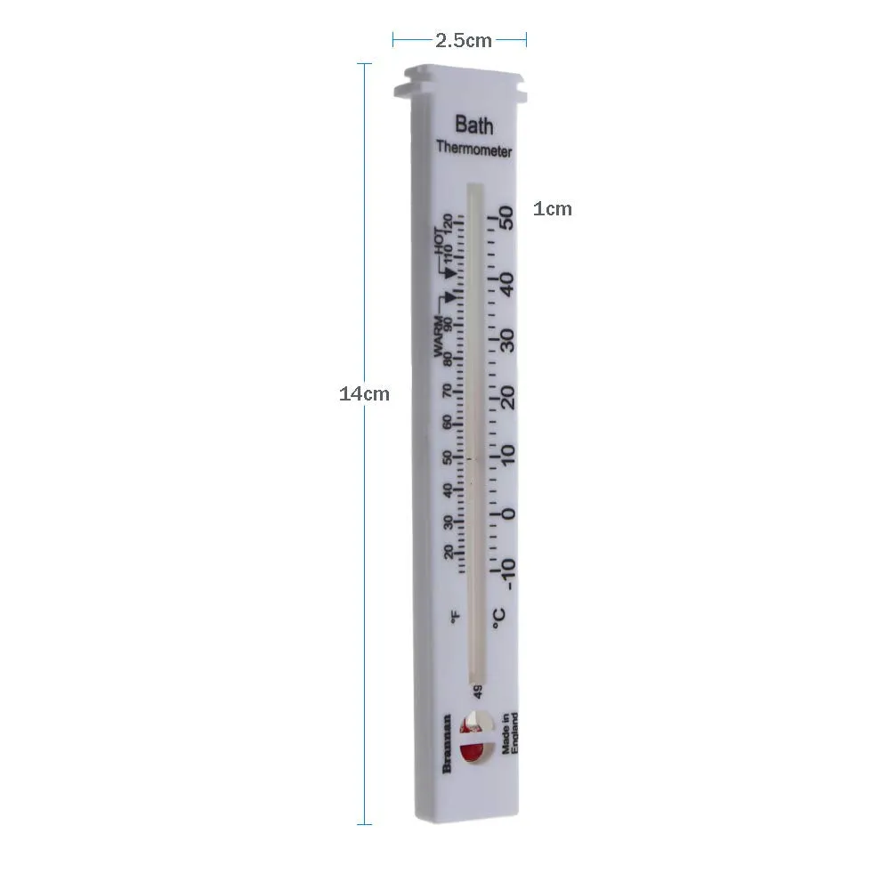 Bath Thermometer - Easy to use Bath Water Thermometer to Check Hot Water Temperature Prior to Bathing - The Ideal and Safe Baby Bath Thermometer