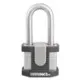Brinks Commercial 50mm Commercial Laminated Steel Keyed Padlock with 2” Shackle - Solid Steel Body with Boron Steel Shackle