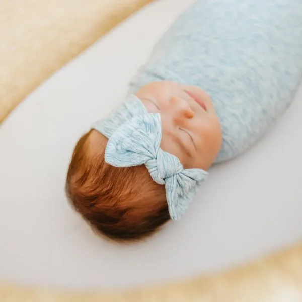 Copper Pearl Adjustable Knit Headband - Lennon