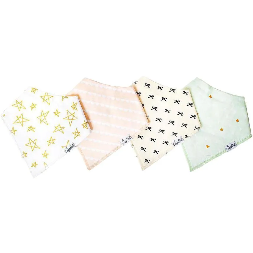 Copper Pearl Baby Bandana Bibs | Paris