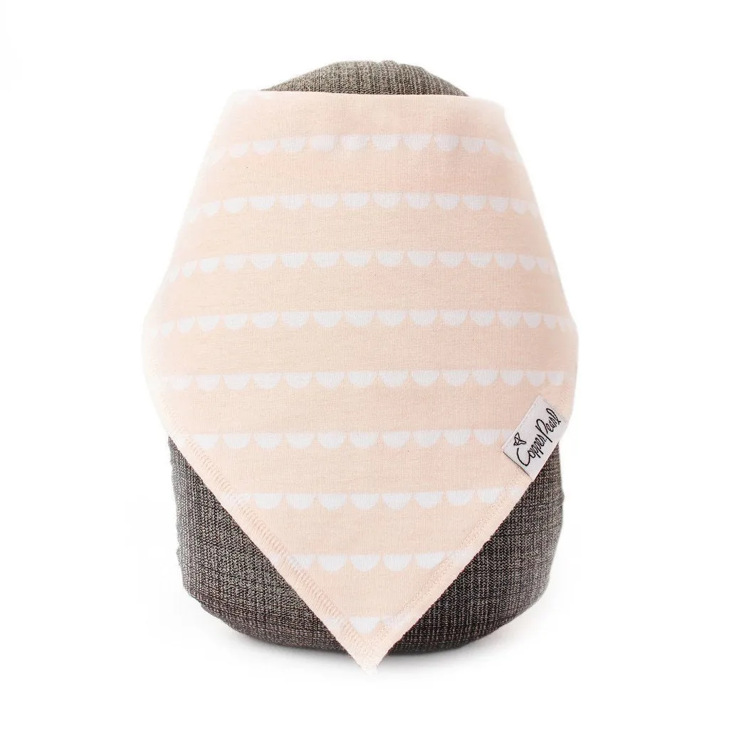 Copper Pearl Baby Bandana Bibs | Paris