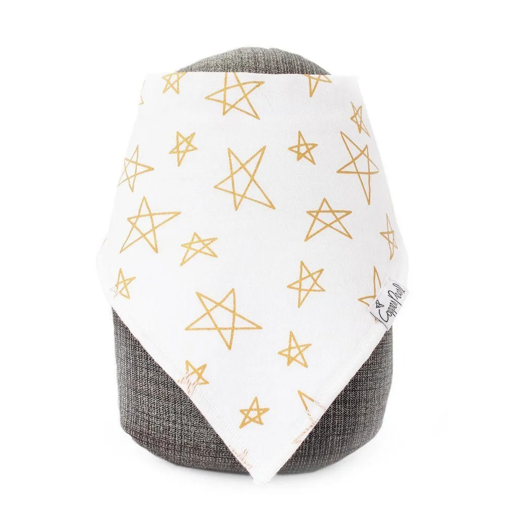 Copper Pearl Baby Bandana Bibs | Paris