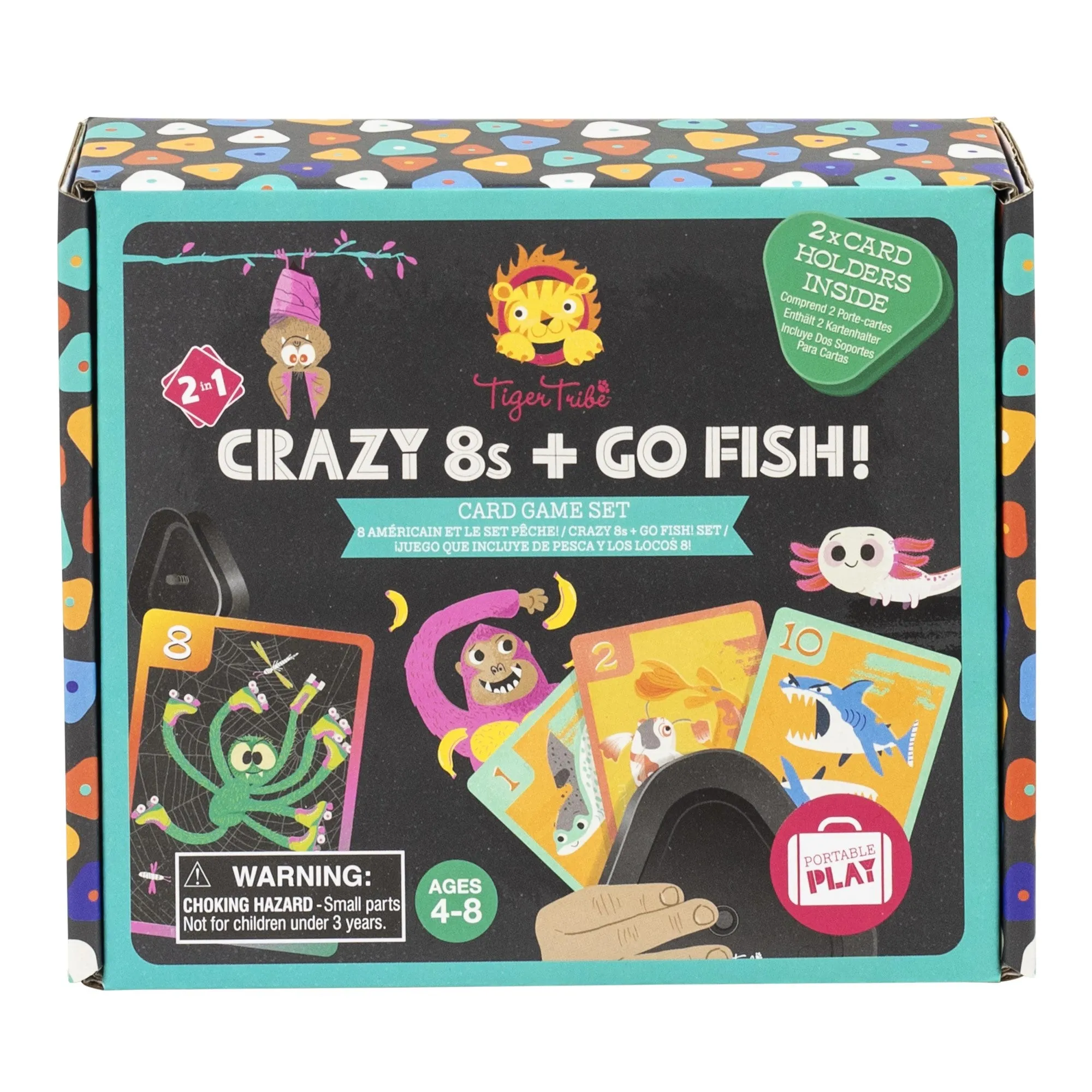 Crazy 8s   Go Fish! - Card Game Set