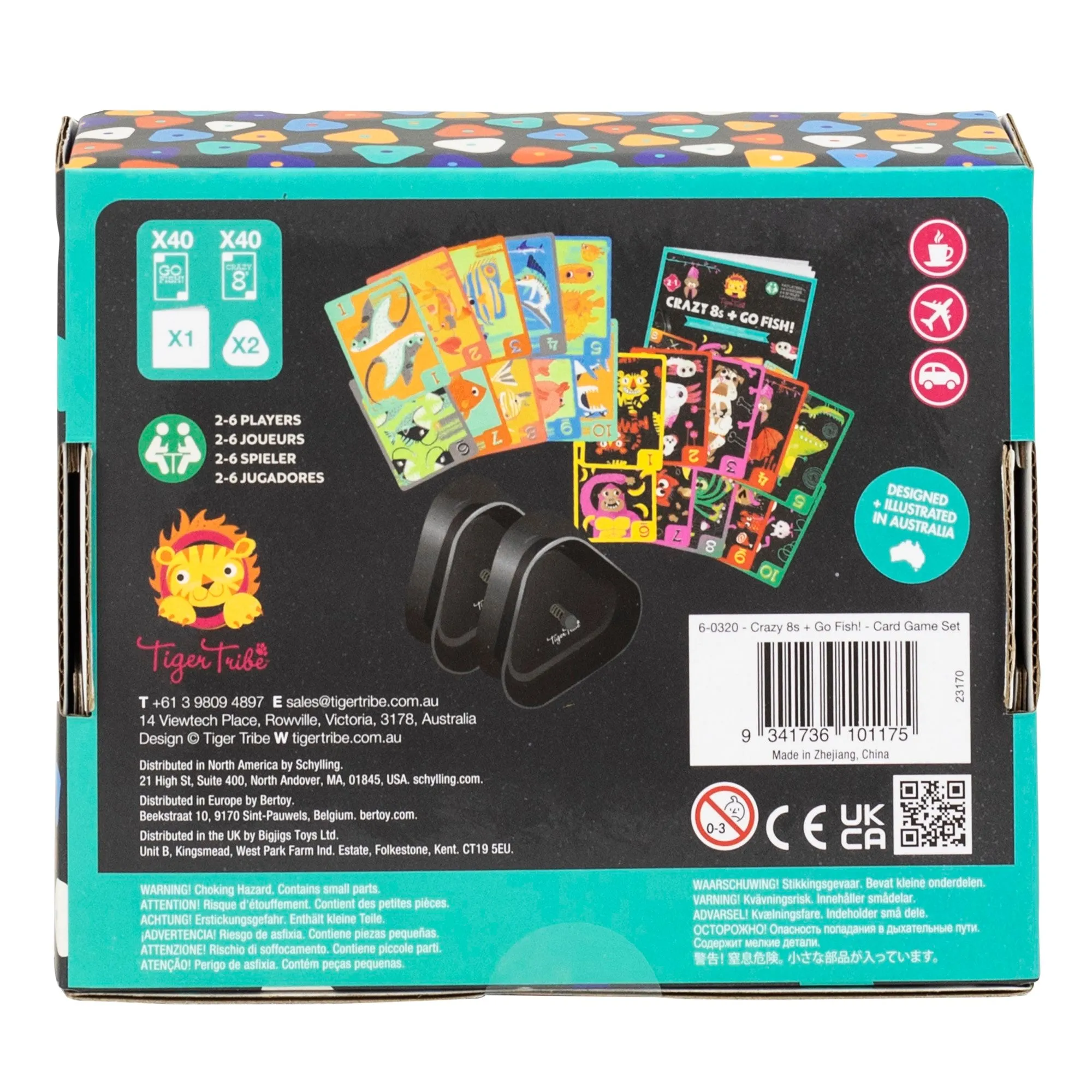 Crazy 8s   Go Fish! - Card Game Set