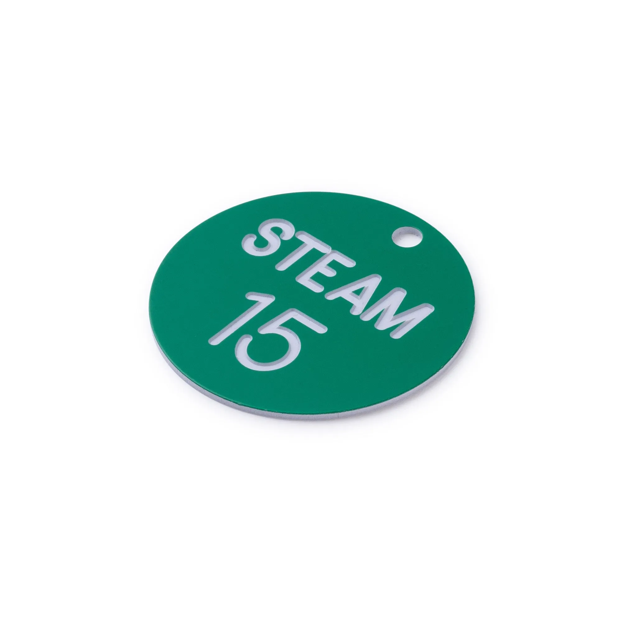 Custom Engraved CraftFlex™ Plastic Valve Tags