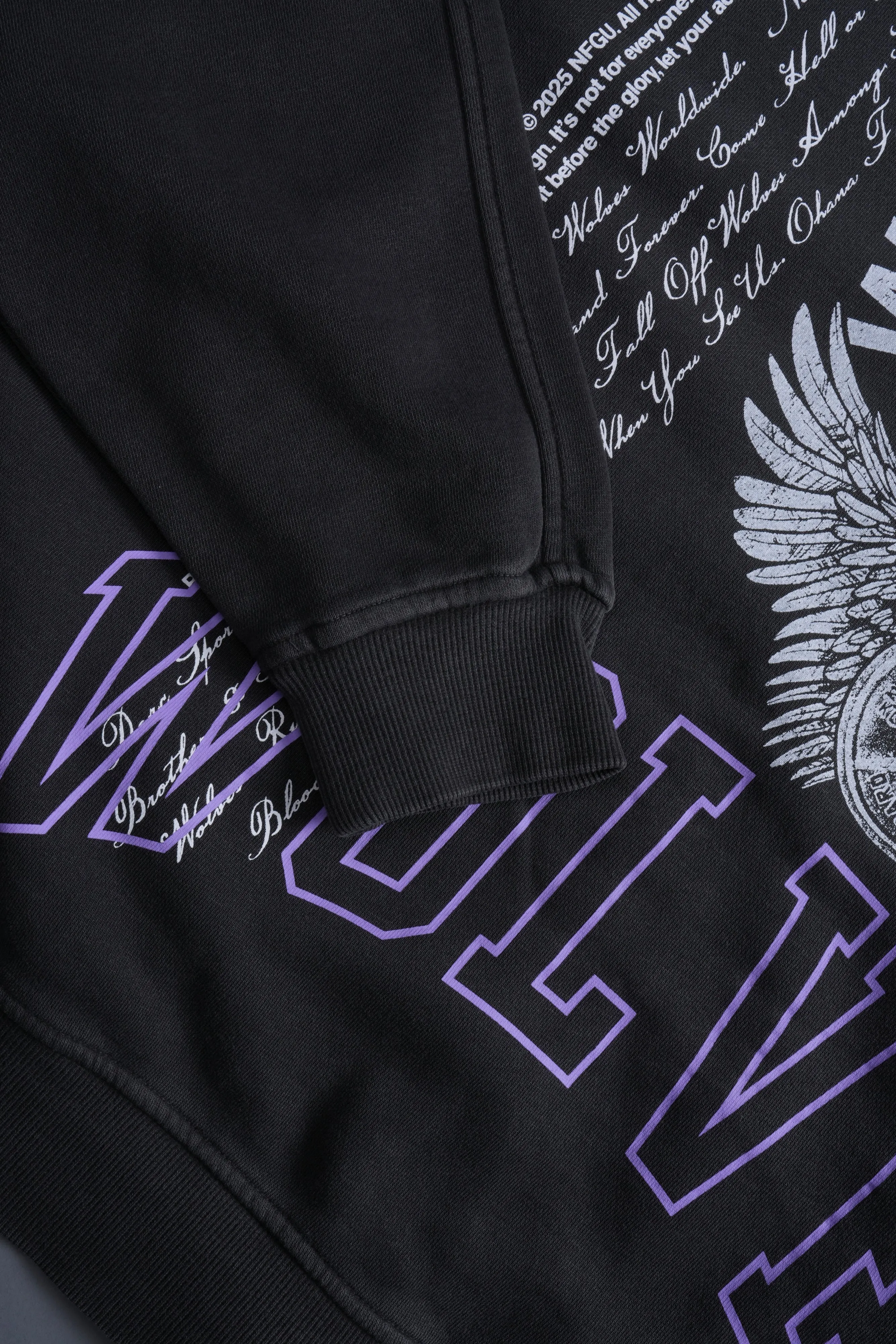 Fearless V2 Darco Double Zip Hoodie in Wolf Gray