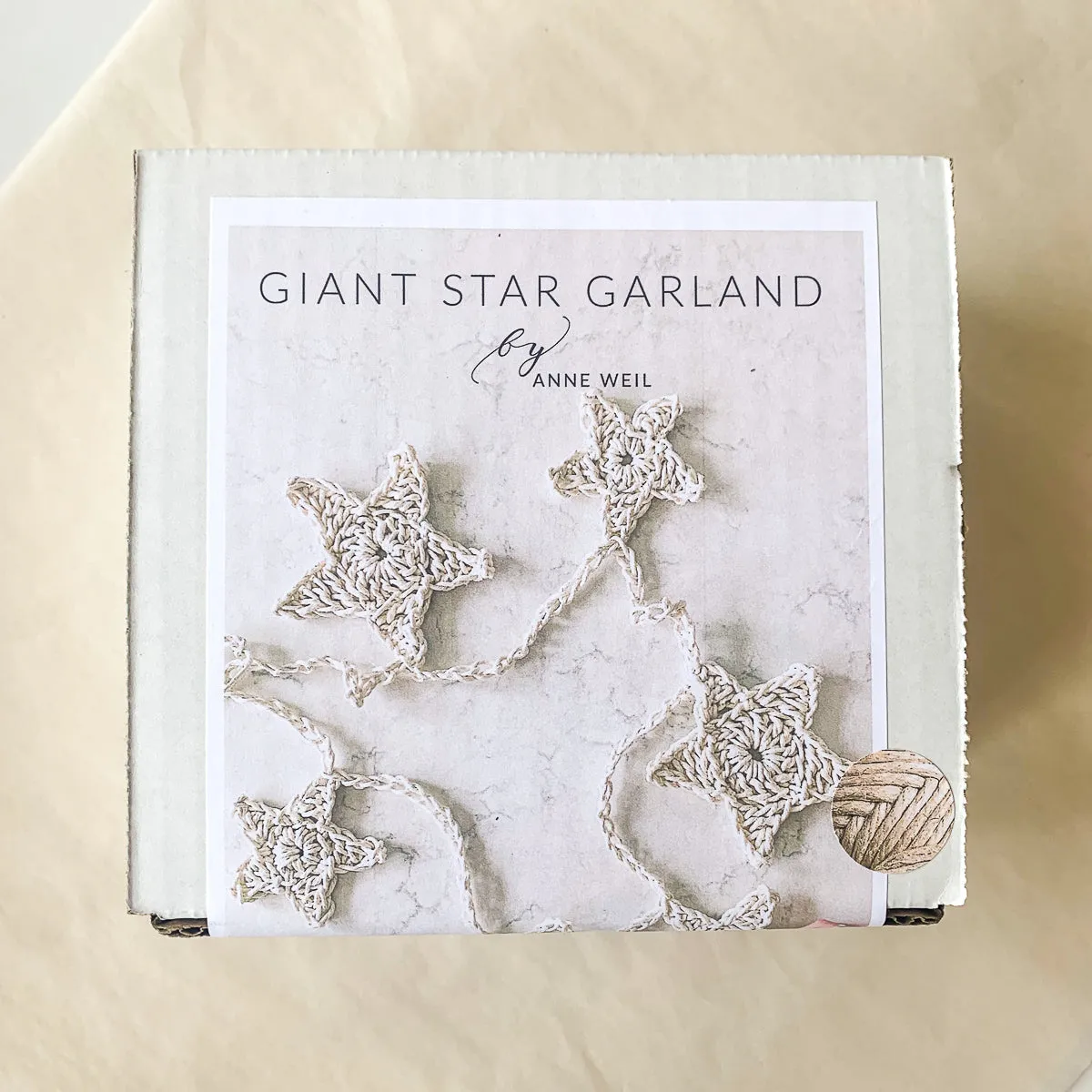 Giant Crochet Star Garland Kit