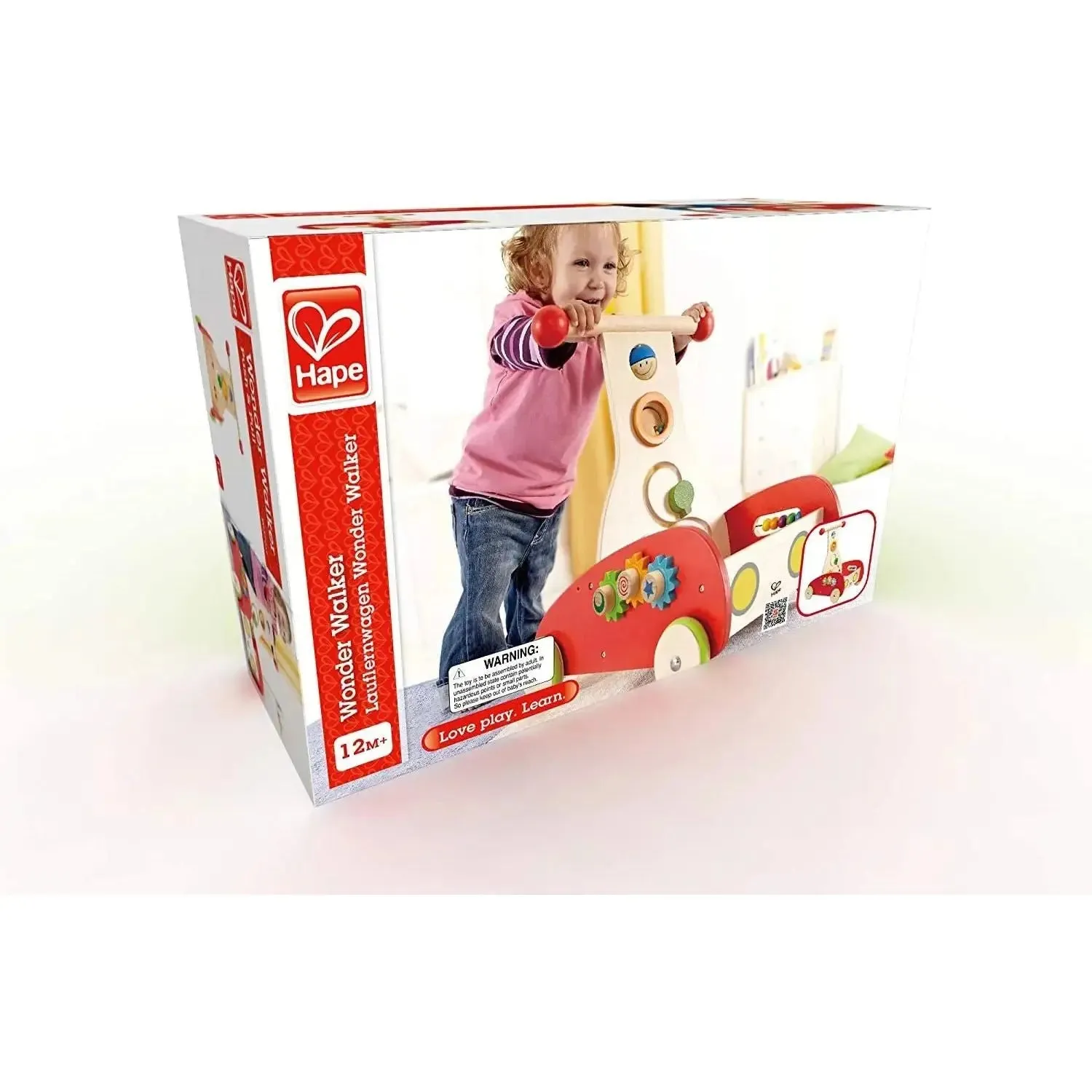 Hape Wonder Walker Push and Pull Toddler Walking Toy