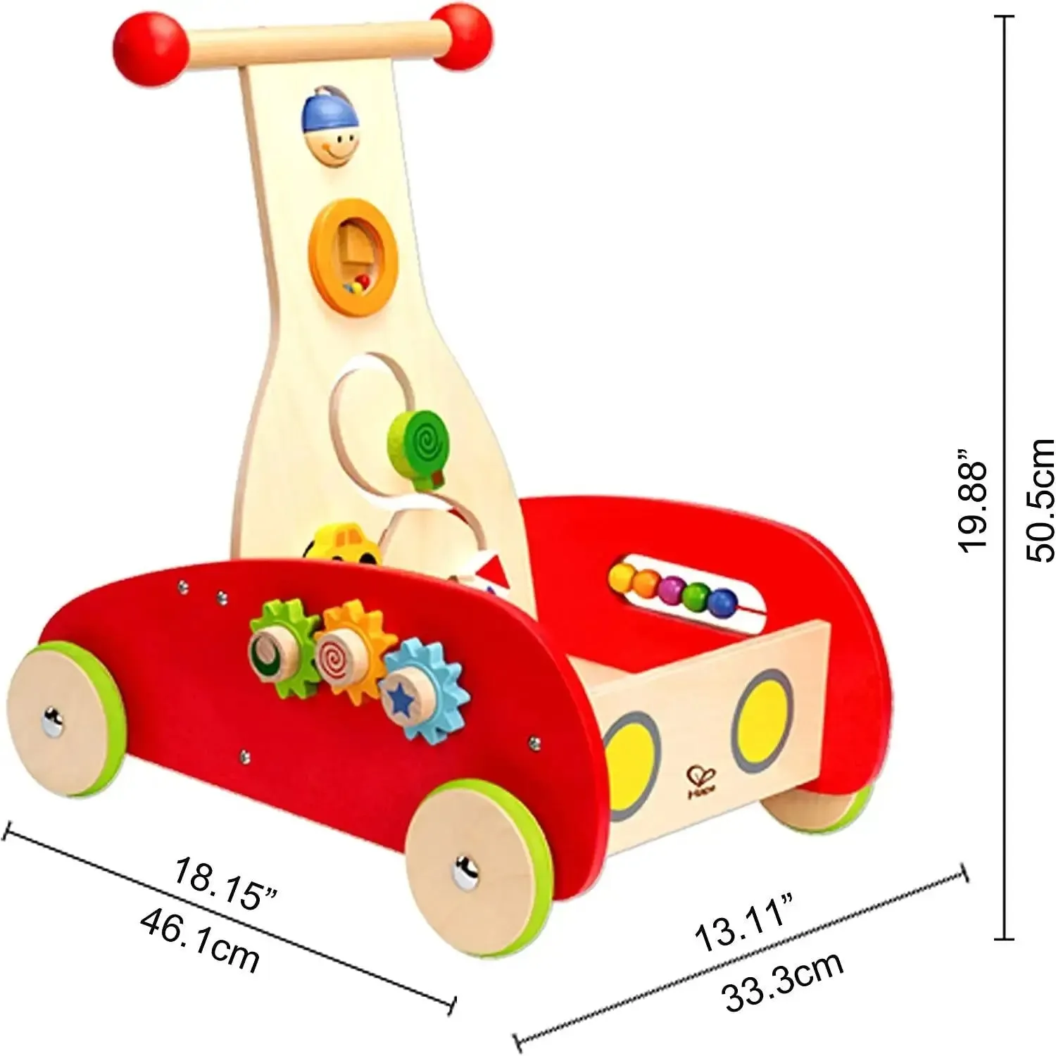 Hape Wonder Walker Push and Pull Toddler Walking Toy