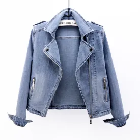 Hazel I Vintage Style Washed Jacket
