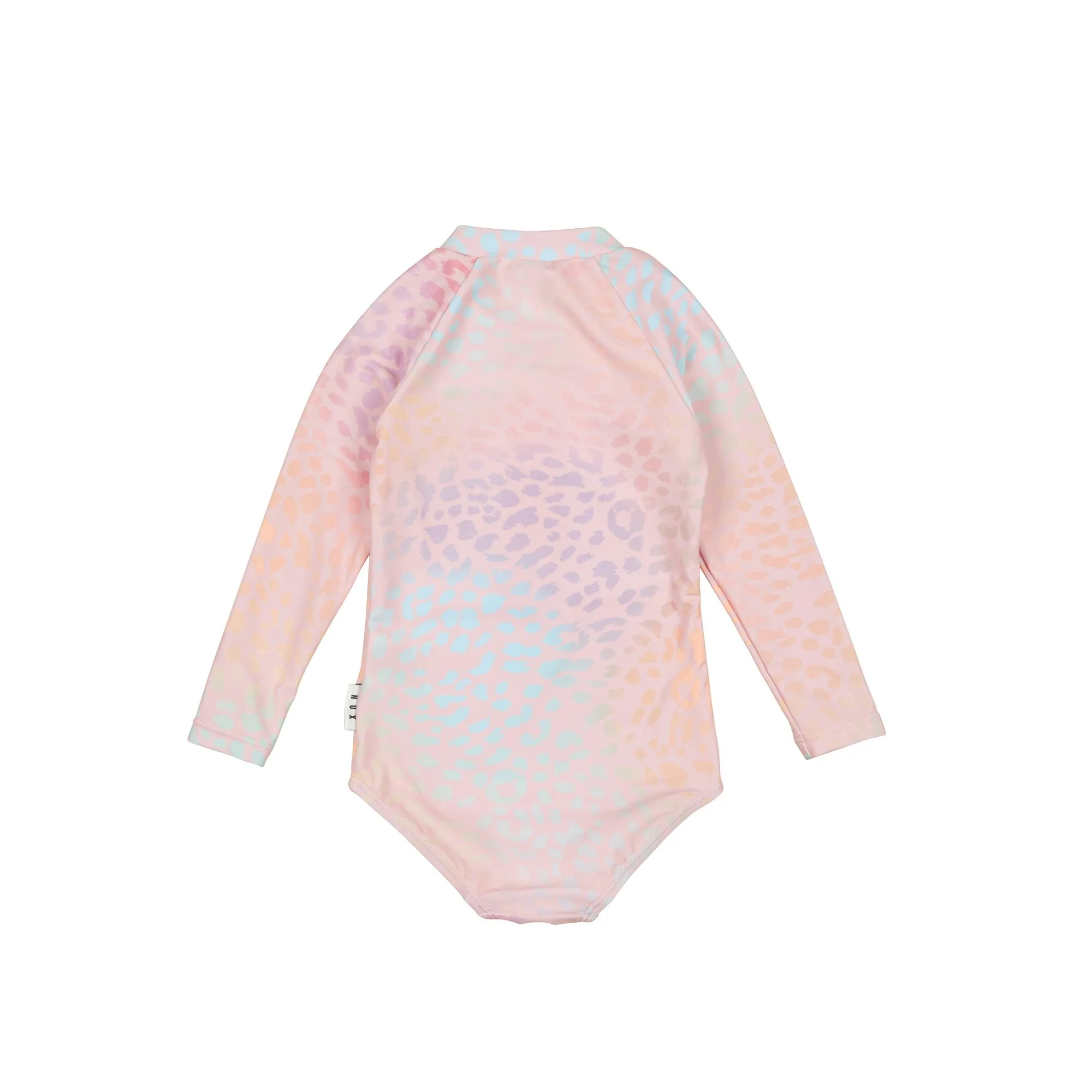 Huxbaby Animal Swirl Zip Swimsuit - Multi
