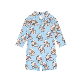 Huxbaby Sailor Pup Swim Shortie