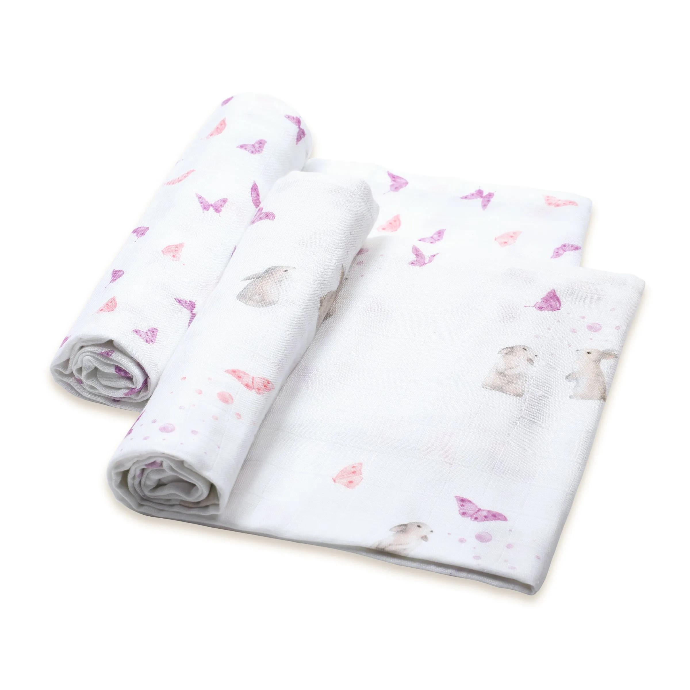 Masilo Bamboo Muslin Swaddles (Set of 2) - Best Buds