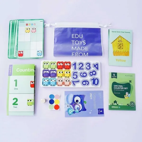 MierEdu Mi Maths Brain - OMI Owl Counter Set (Magnetic)