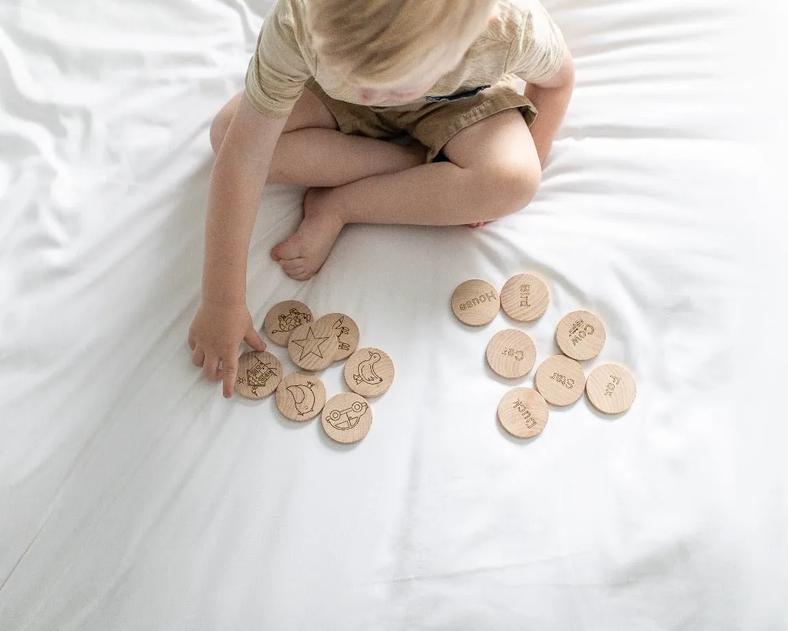 Mini Sight Words Matching Tiles