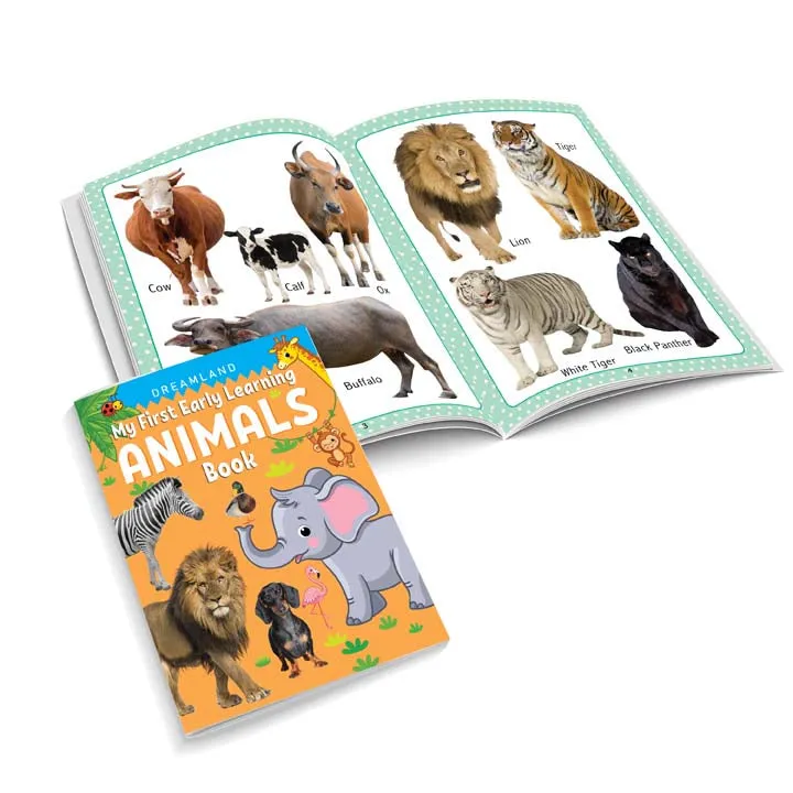 My First Early Learning - Pack of 10 Books - Alphabet, Numbers, Animals, Birds, Fruit and Vegetables, Vehicles, Parts of the Body, Colours and Shapes, Pattern Writing, Activity