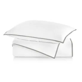 Pique II Duvets in Pewter by Peacock Alley