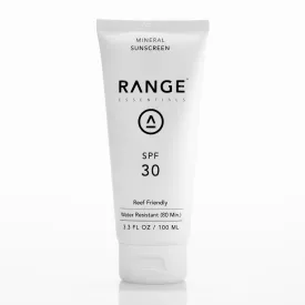 Range Essentials MINERAL SUNSCREEN LOTION SPF 30