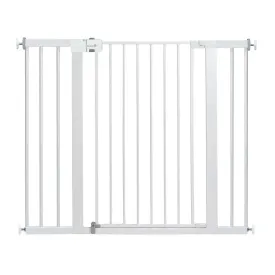 Secure Tech Tall & Wide Gate - White