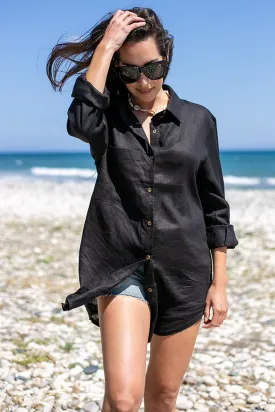 SNDYS – Leopold Shirt Black