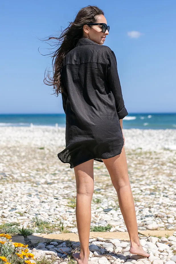 SNDYS – Leopold Shirt Black