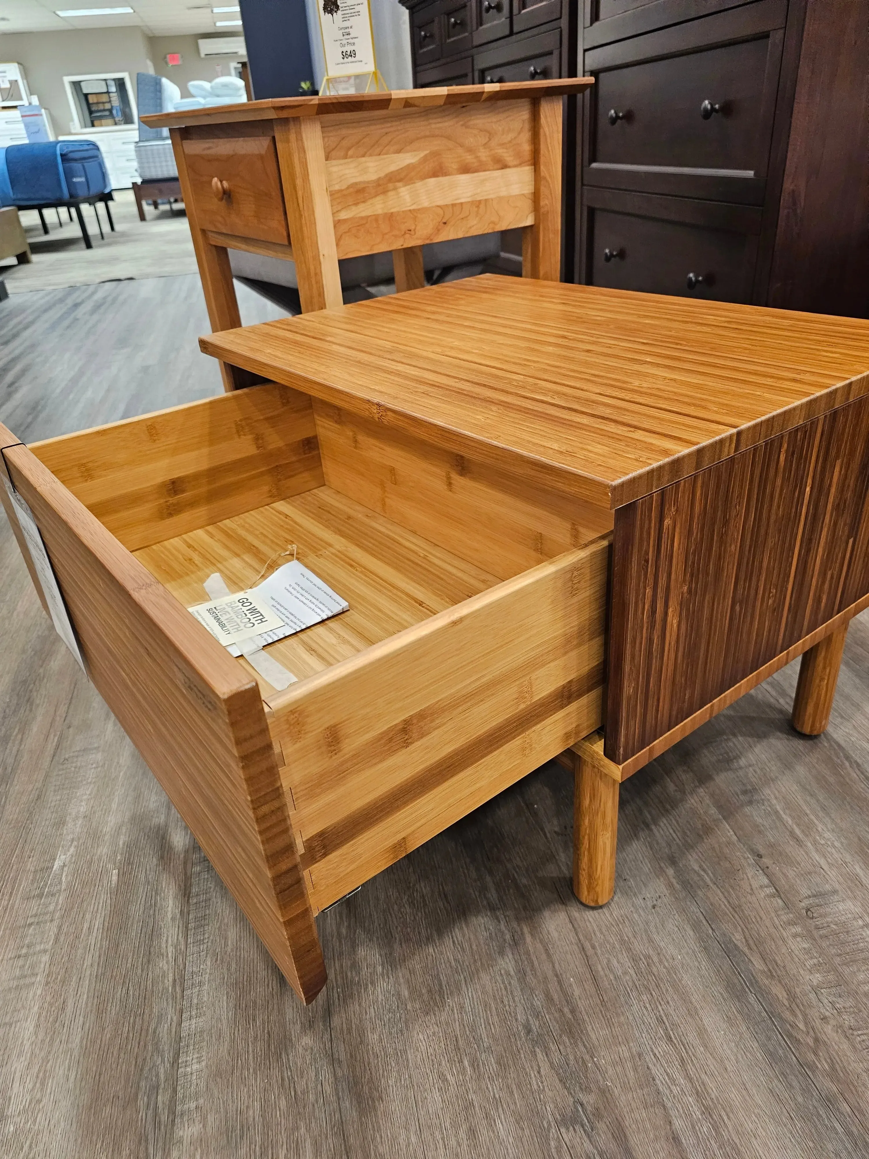 Solid Bamboo Nightstand was $699