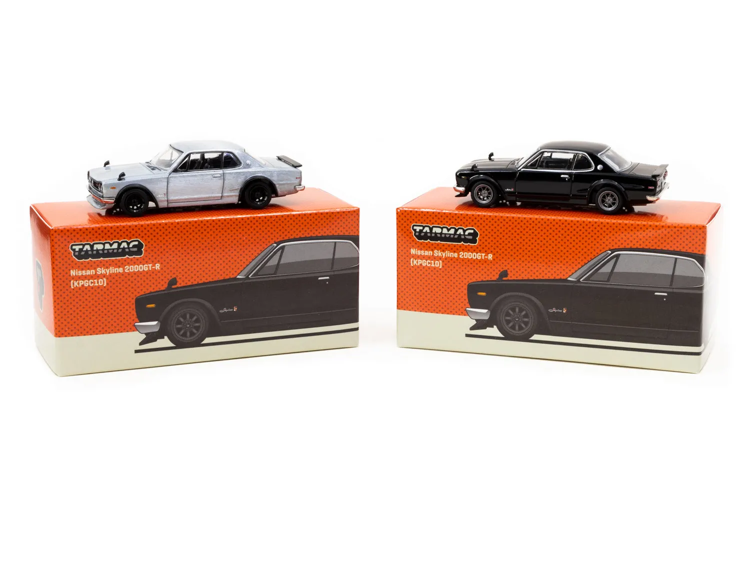 Tarmac Works 1/64 Nissan Skyline 2000GT-R (KPGC10) Black - GLOBAL64