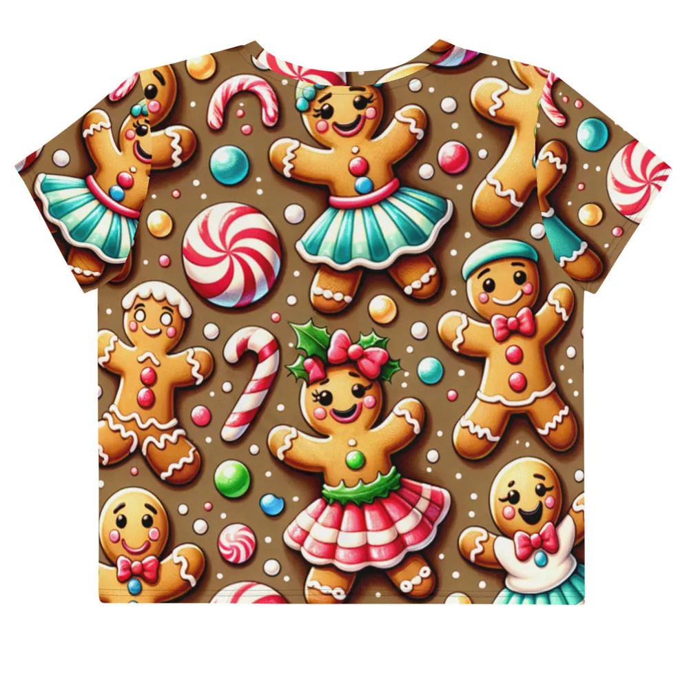 Whimsical Winter Wear Crop Tee